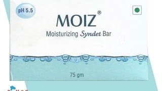 Moiz Moisturizing Syndet Bar On ClickOnCare [upl. by Amero]