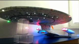 Flying RC Model StarTrek USSEnterprise NCC1701D Part 1 [upl. by Millford]