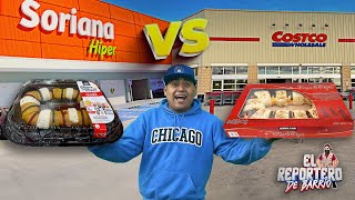 ROSCA DE COSTCO VS SORIANA  El Reportero de Barrio [upl. by Llezom303]