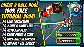 8 Ball Pool MOD MENU v55101 Unlimited Cash Coins amp Long line Antiban 8BP MOD APK 2025 [upl. by Ylrebme474]