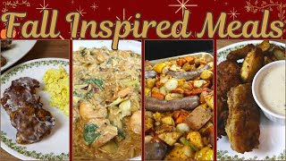 EASY FALL INSPIRED MEALSMEAL IDEASFALL MEALS TheSouthernRustic [upl. by Marquez]