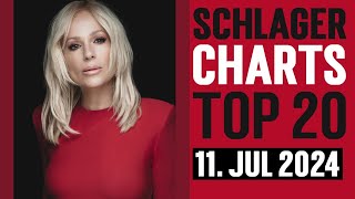 Schlager Charts Top 20  11 Juli 2024 [upl. by Hadlee361]