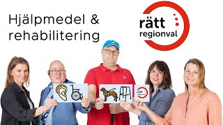 Regionvalet 2022 hjälpmedel och rehabilitering [upl. by Kiraa]