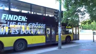 Busverkehr in Berlin 2017  Buses of Berlin Germany [upl. by Odele]