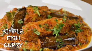 Mauritian Cuisine How To Make Simple Fish Curry  Fish Masala Curry Recipe [upl. by Ailido]