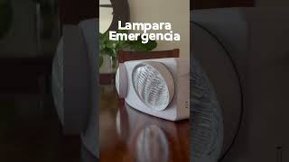 Lampara LED de emergencia con luces direccionables [upl. by Allenaj9]