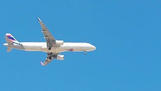 Airbus A321 PTXPM vindo do Rio de Janeiro para Fortaleza [upl. by Derward]