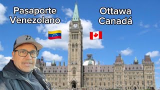 Pasaporte venezolano en Ottawa Canadá 🇻🇪🇨🇦 [upl. by Alacim]