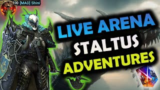 Live Arena Summer Grind FT Staltus  Talking About Recent Updates I Raid Shadow Legends [upl. by Robbin]