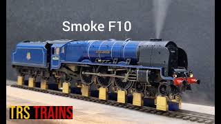 hornby dublo coronation with trs trains smoke [upl. by Ahtiekahs]