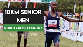 10KM SENIOR MEN World Cross Country 2024 Team selection for Belgrade Kenyan national championships [upl. by Woodley308]