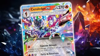 CERULEDGE EX il mazzo più divertente di SCINTILLE FOLGORANTI  Pokemon TCG Surging Sparks Deck [upl. by Gnohc103]