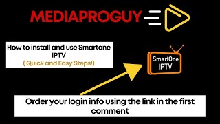 How to install Smartone IPTV on Smart TV 1 minute [upl. by Eillac70]