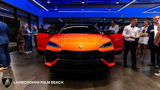 Urus SE Launch Event  Lamborghini Palm Beach [upl. by Aushoj]