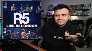 R5  Counting Stars Live In London ft The Vamps REACTION [upl. by Atirec893]