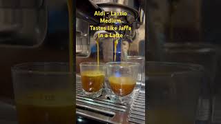 Aldi  Lazzio Medium Coffee Espresso Shot coffee aldi espresso resso [upl. by Chastain]