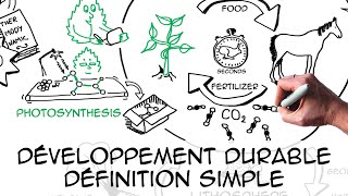 Développement durable définition simple amp scientifique [upl. by Maroney]