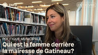 La femme derrière la mairesse de Gatineau [upl. by Dronski]