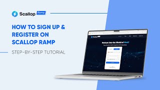 How To Sign Up amp Register On Scallop Ramp [upl. by Akinimod761]