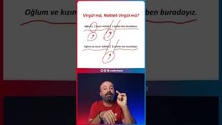 Virgül  Noktalı Virgül Asla Karışmayacak kpss tyt onderhoca dilbilgisi noktalamaişaretleri [upl. by Aneeres]