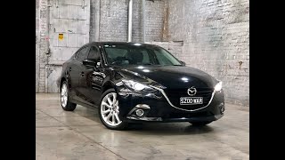 2014 Mazda 3 BM5238 SP25 SKYACTIVDrive GT Black 6 Speed Sports Automatic Sedan 50315 [upl. by Charry]