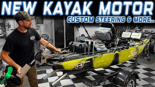 NEW Kayak Motor Install  BETTER FASTER CHEAPER 👉🏼 NK300 Kayak Trolling Motor [upl. by Still470]