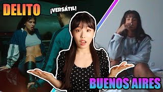 NATHY PELUSO REACCION DELITO BUENOS AIRES  🇰🇷COREANA REACCIÓN [upl. by Olgnaed]