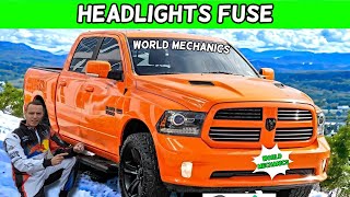 DODGE RAM 1500 2500 3500 HEADLIGHTS FUSE 2013 2014 2015 2016 2017 2018 [upl. by Cleodal]