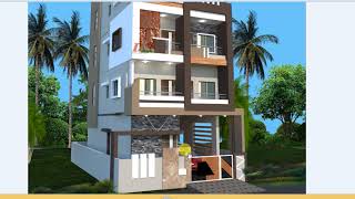 4 floors home front design elevation  MODERN HOUSE DESIGN  NEW HOME DESIGN  SIMPLE HOUSE PLAN [upl. by Netsuj]