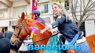 SANT MEDIR  Candy Festival  La Bordeta 2024 BARCELONA 4K [upl. by Atnuahs151]