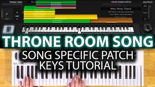 Throne Room Song MainStage patch keyboard tutorial Charity Gayle [upl. by Ahsitauq]