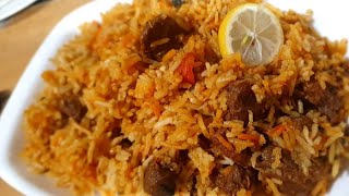 Beef Tikka Biryani  Fingerlicking Recipe By Asian Cuisine Made Easy biryani biryanilove [upl. by Aicilev]