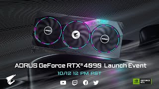 AORUS GeForce RTX 4090 Launch Event  Apex of Cooling [upl. by Niledam]