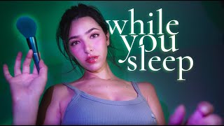 ASMR Taking Care of You While You Sleep 💤 🇪🇸 and 🇬🇧 subtitles [upl. by Shum]