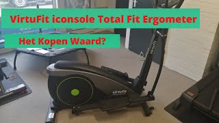 VirtuFit iconsole Total Fit Ergometer Crosstrainer – Review Getest [upl. by Etem]