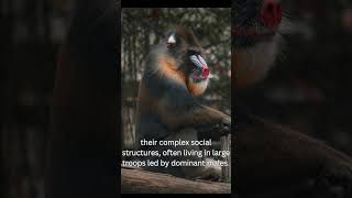 Mandrills The Striking Primates of the Rainforest [upl. by Hollinger273]