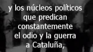 El Fascismo Catalán de ERC 6 de octubre de 1934 Lluis Companys promueve un golpe de estado [upl. by Nawk370]