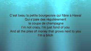 Discobitch  Cest la bourgeoisie Lyrics [upl. by Aelber]