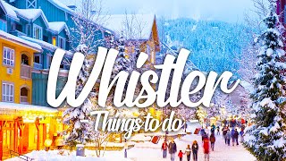 Things To Do In Whistler In Winter [upl. by Yeorgi]