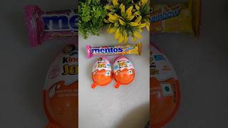 Mentos rainbow Toffee or kinder Joy Box Popsicle shorts youtubeshorts [upl. by Kenzi355]