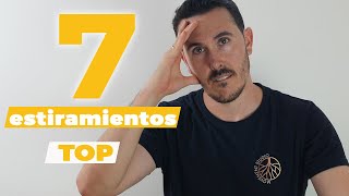 7 estiramientos en 10 MINUTOS para aliviar el DOLOR de ESPALDA [upl. by Melc]