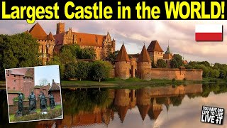 THE WORLDS LARGEST CASTLE  A Must See Destination  Malbork Castle  Polands Heritage Site [upl. by Negam194]