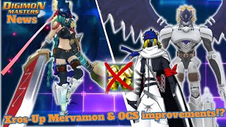 DMO News  Xros Up Mervamon amp Baalmon line  OCS improvements and more  Digimon Masters Online [upl. by Nilrac]