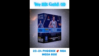 PULLING GOLD 10 FROM RETAIL🔥😊 2023 PHOENIX BASKETBALL MEGA BOX REVIEW🏀 [upl. by Naraj]