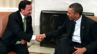 President Obamas Bilateral Meeting with His Majesty Sultan of Brunei [upl. by Annoek]