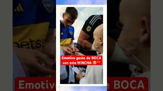 Emotivo gesto de BOCA con este hincha 💔 Momento especial BocaJuniors Argentina FutbolArgentino [upl. by Kumagai]