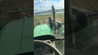 JOHN DEERE 6330 Raw Sound farming johndeere loader earthmoving [upl. by Barimah]