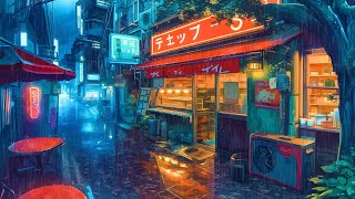 Raining In Osaka ☔ Lofi Sleep Music ☔ Rainy Lofi Songs To Make You Enjoy The Japanese Rain Night [upl. by Zacek]