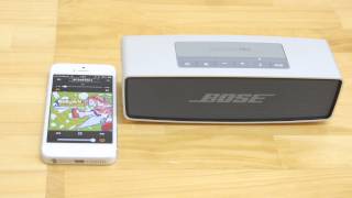 Bluetooth接続でBOSEの「SoundLink Mini Bluetooth speaker」を使ってみた [upl. by Anahoj]