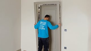 The Secret to Professional Wooden Door Installation Hafele Lock [upl. by Namdor]